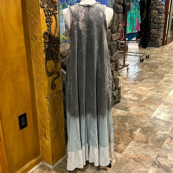 NWT Tempo Paris Maxi Batik Dress Made in Italy M - Picture 4 of 4